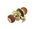 Cylindrcal Knob Lock - 579 YELLOW WOOD
