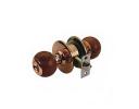 Cylindrcal Knob Lock - 1000B DARK WOOD